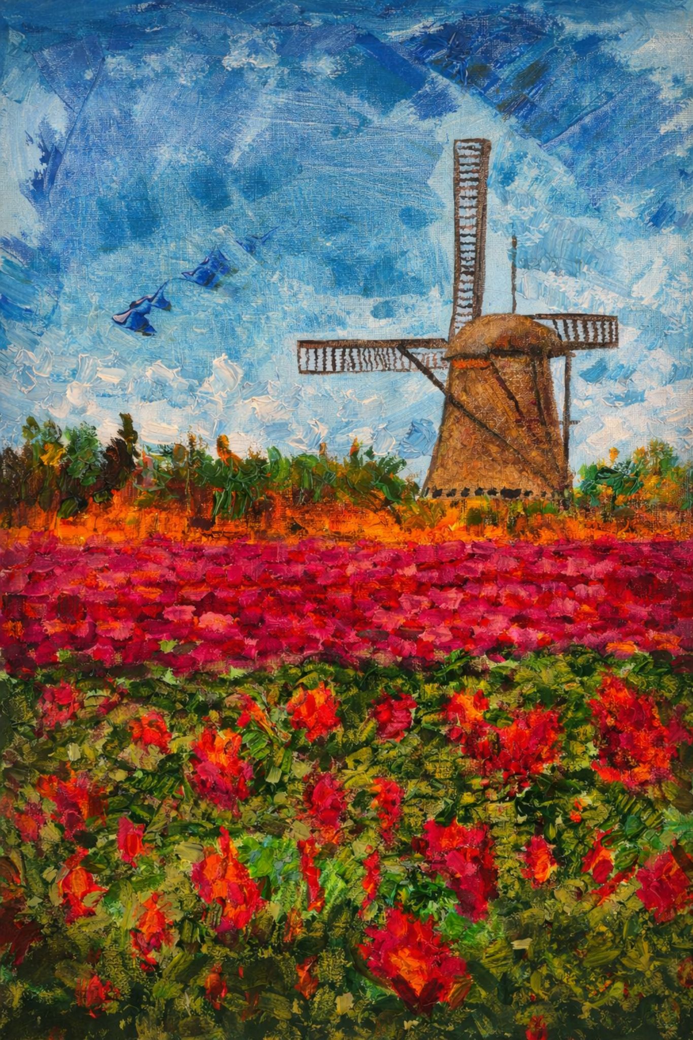 Between Wind and Bloom